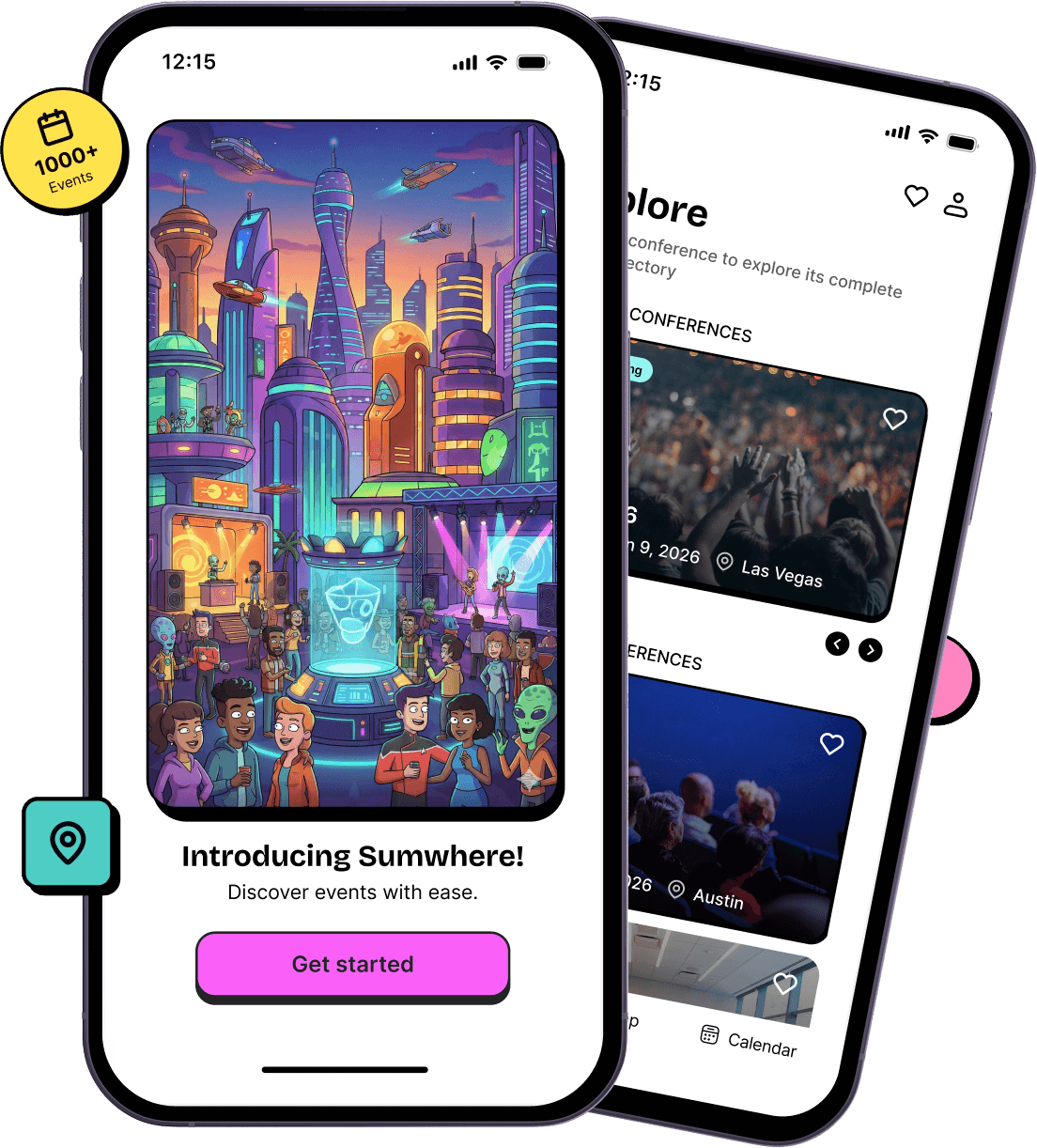 Sumwhere app preview